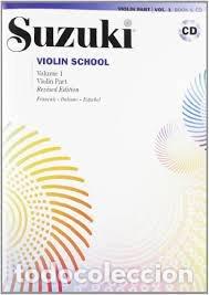 books: SUZUKI VIOLIN SCHOOL. CON CD AUDIO VOL. 1 - SUZUKI, S.