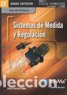 Livros: SISTEMAS DE MEDIDA Y REGULACION GUIA DEL PROFESOR - UTRILLAS, CESAR