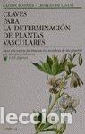 Livros: CLAVES DETERMINACION PLANTAS VASCULARES - BONNIER