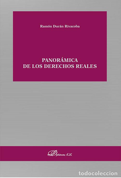books: PANORAMICA DE LOS DERECHOS REALES - DURAN RIVACOBA, RAMON