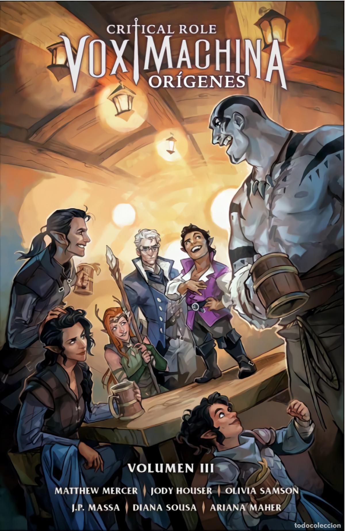Libros: CRITICAL ROLE: VOX MACHINA OR&Iacute;GENES 3 - Mercer, Matthew
