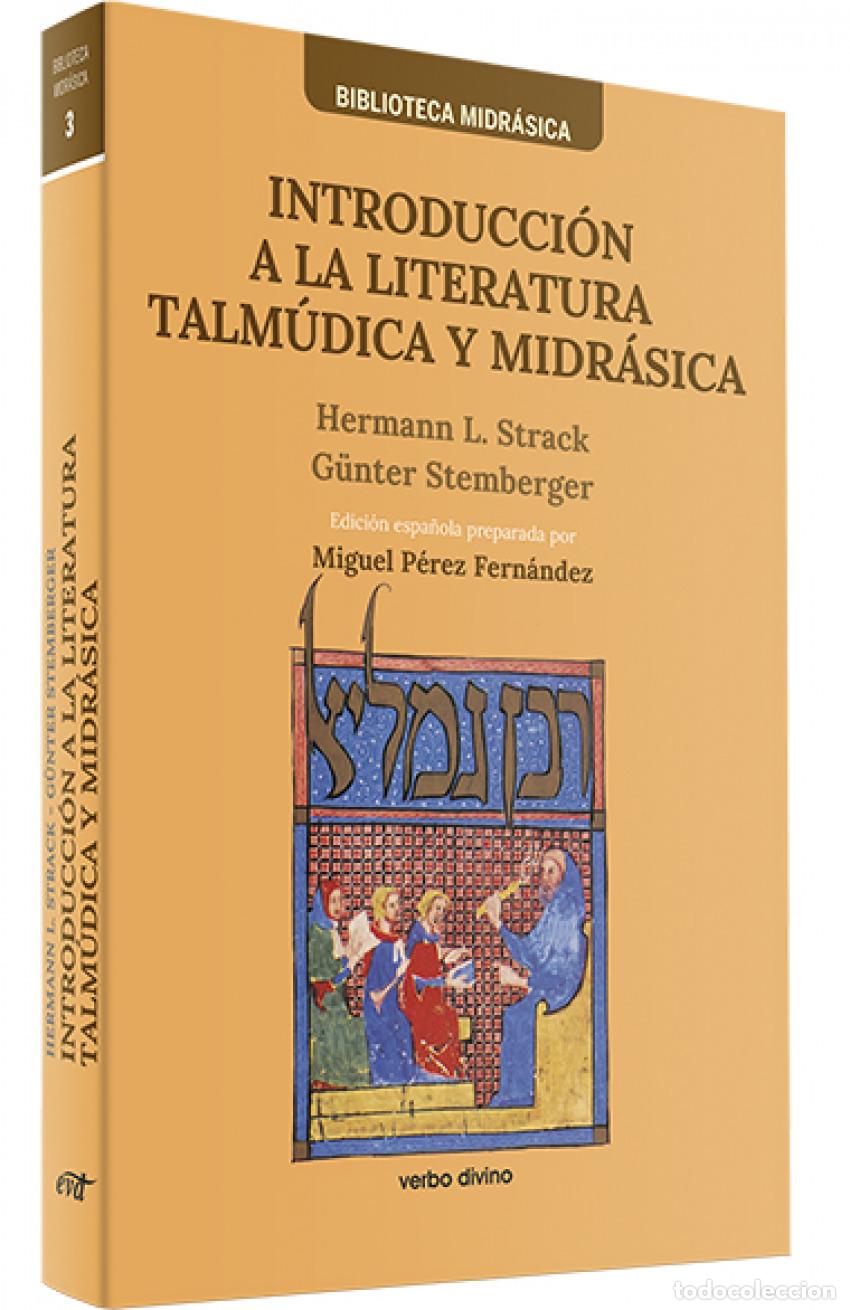 Libros: INTRODUCCION A LITERATURA TALMUDICA MIDRASICA - L Strack, Hermann