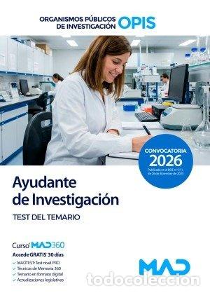 B&uuml;cher: AYUDANTE INVESTIGACION TEST MATERIA COMUN ORGANISMO PUBLICO - AA.VV