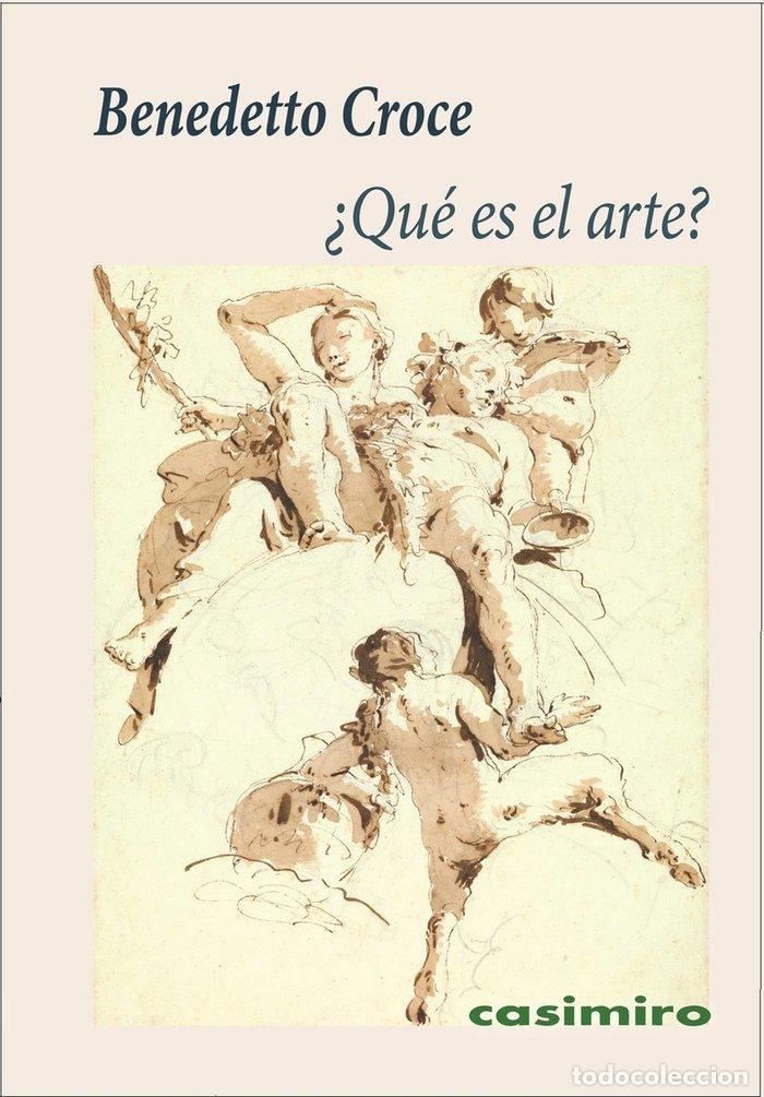 books: QUE ES EL ARTE - CROCE, BENEDETTO