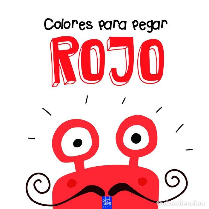 Libros: COLORES PARA PEGAR ROJO - AA.VV