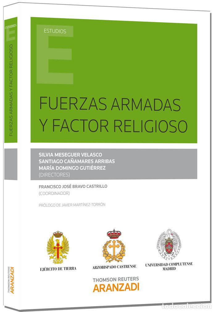 Livros: FUERZAS ARMADAS Y FACTOR RELIGIOSO - MESEGUER VELASCO, SILVIA