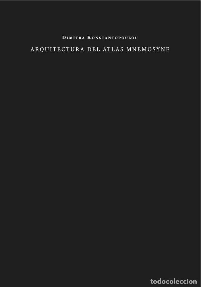Livres: ARQUITECTURA DEL ATLAS MNEMOSYNE - KONSTANTOPOULOU, DIMITRA