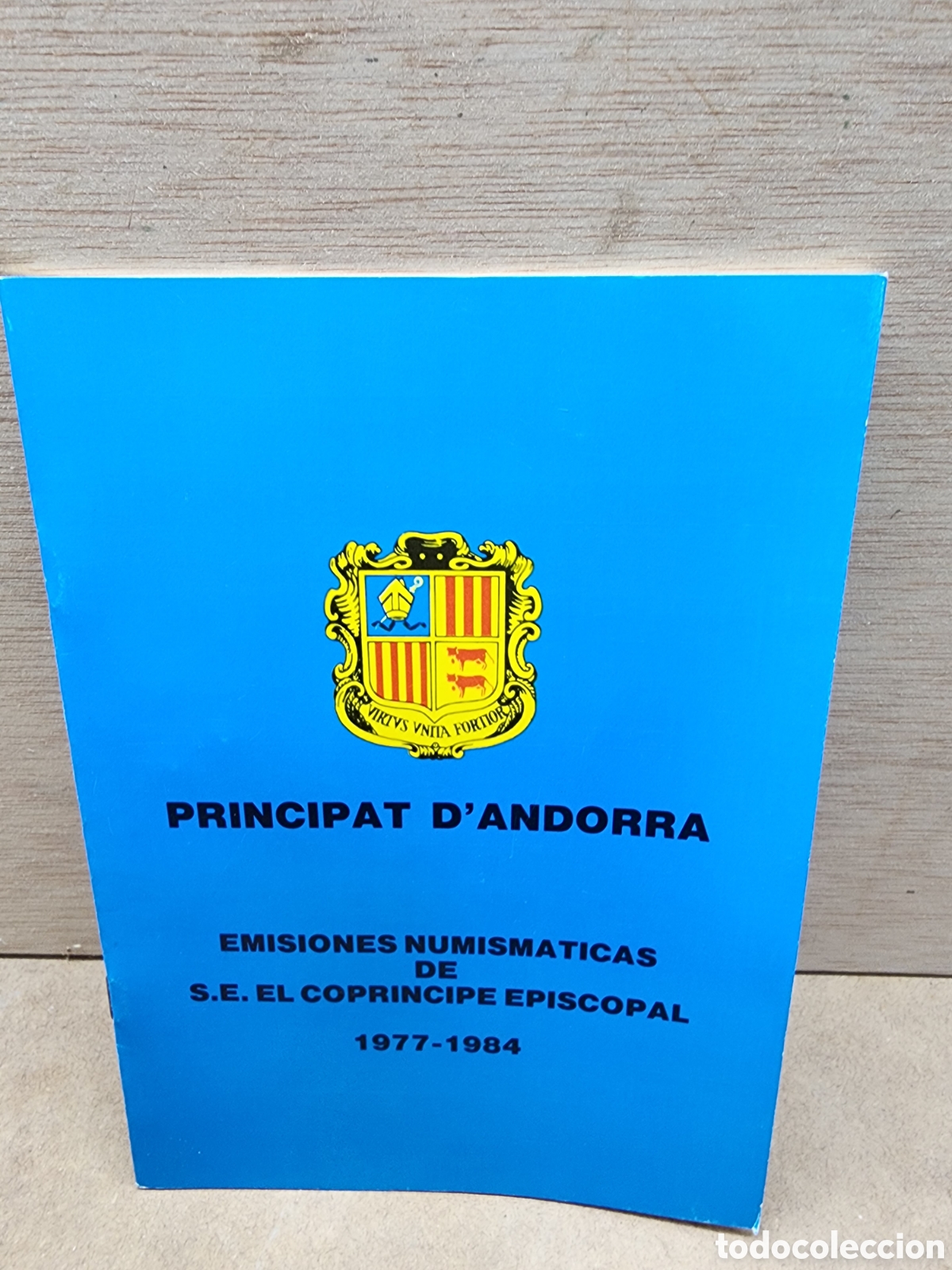 Libros: ANDORRA PUBLICACION OFICIAL EMISIONES NUMISMATICAS