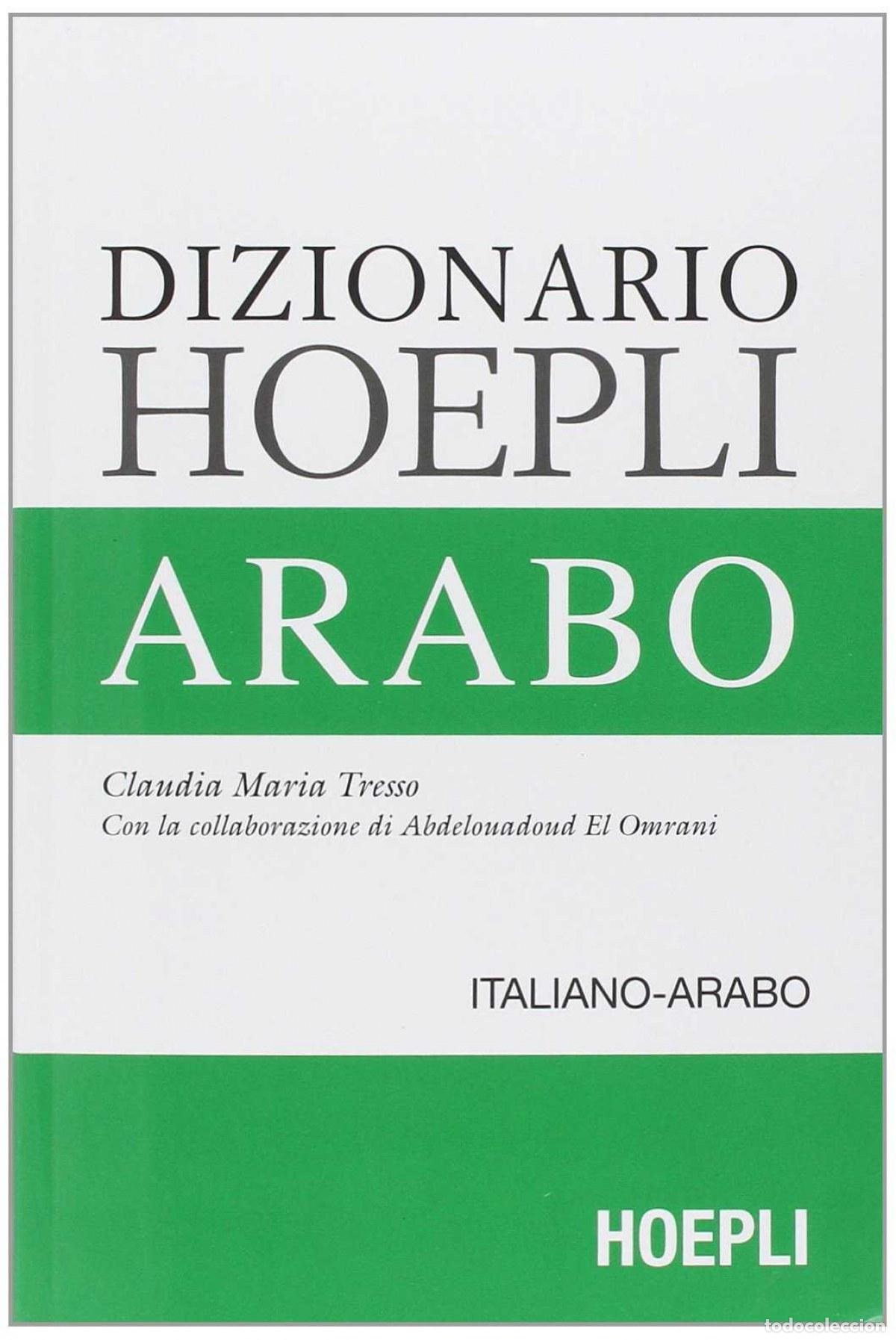 Libros: DIZIONARIO HOEPLI ARABO - Claudia M , Tresso