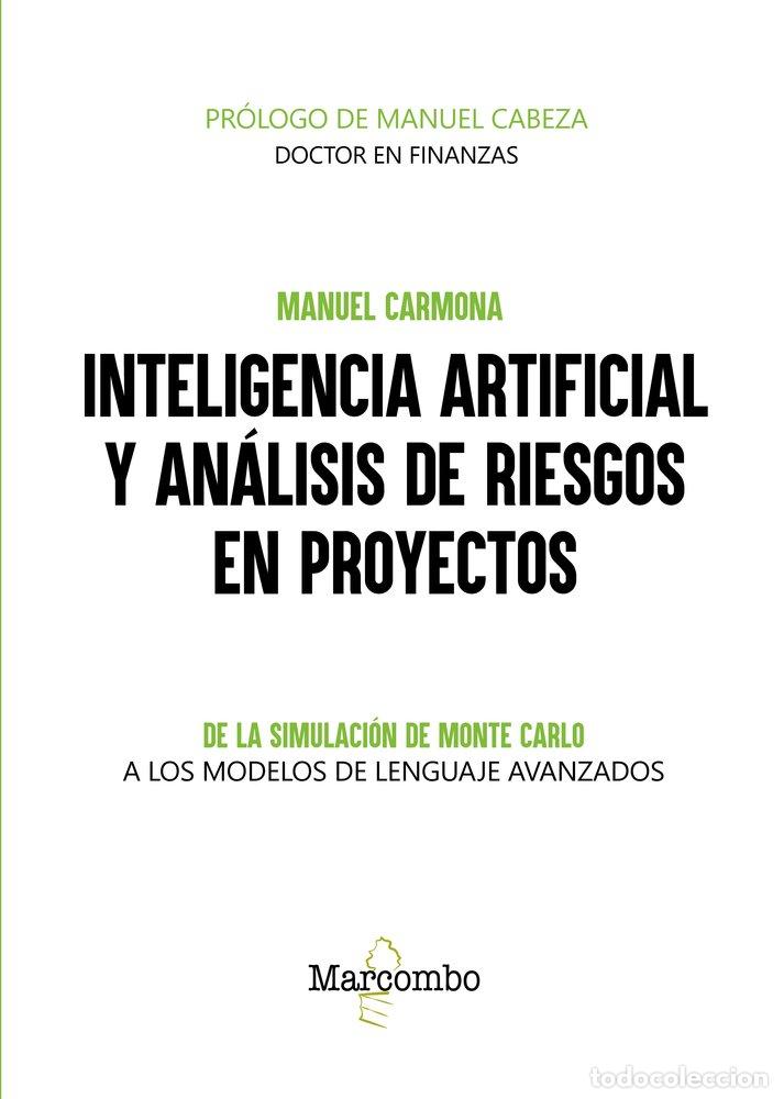 Libros: INTELIGENCIA ARTIFICIAL Y ANALISIS DE RIESGOS EN PROYECTOS - CARMONA, MANUEL