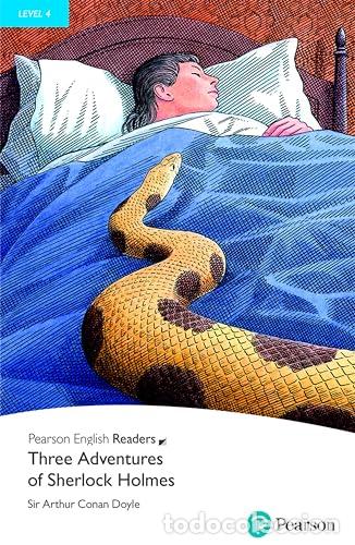 Libros: READERS.4;THREE ADVENTURES OS SHERLOCK HOLMES - Conan Doyle, Sir Arthur