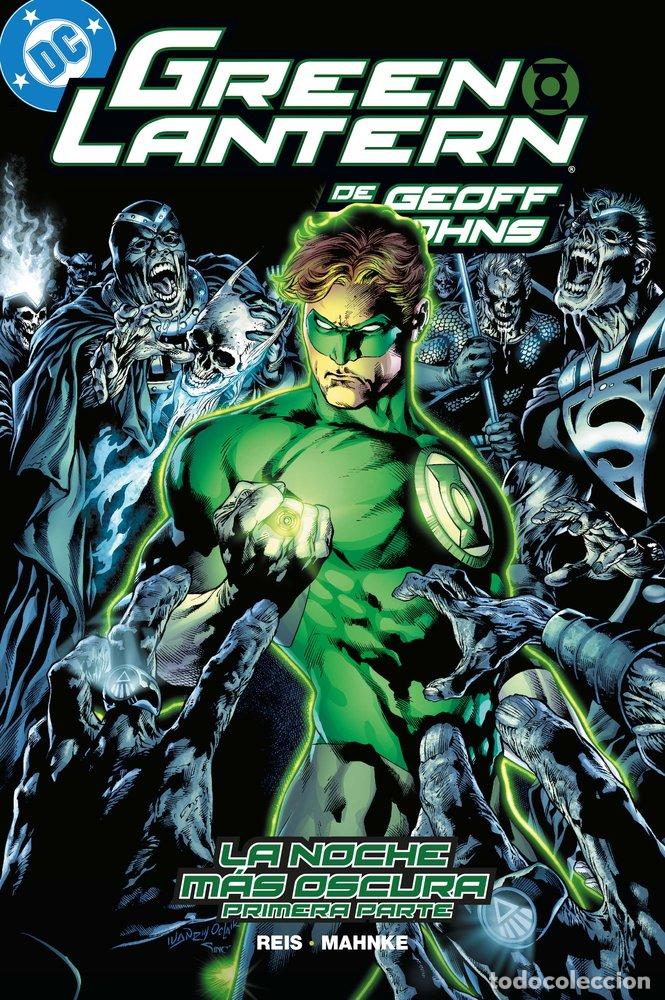 Libros: GREEN LANTERN DE GEOFF JOHNS 11 LA NOCHE MAS OSCURA PRIMERA - EDDIE BARROWS