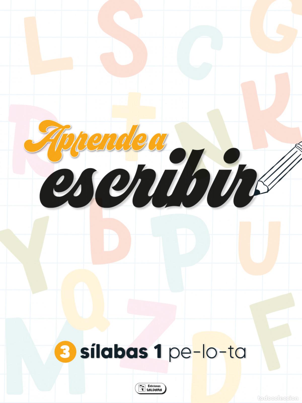 books: APRENDO A ESCRIBIR - S&Iacute;LABAS 1 - Varios autores