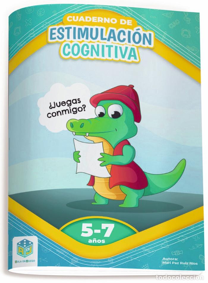 Libros: CUADERNO DE ESTIMULACION COGNITIVA JUEGAS CONMIGO 5 7 A&Ntilde;OS - RUIZ RIOS, MARI PAZ