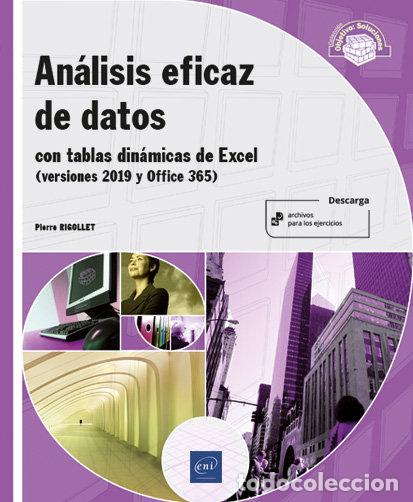 books: ANALISIS EFICAZ DE DATOS CON TABLAS DINAMICAS DE EXCEL 2019 - AA.VV