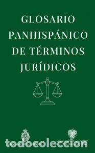 Libros: Glosario panhispanico de terminos juridicos - .