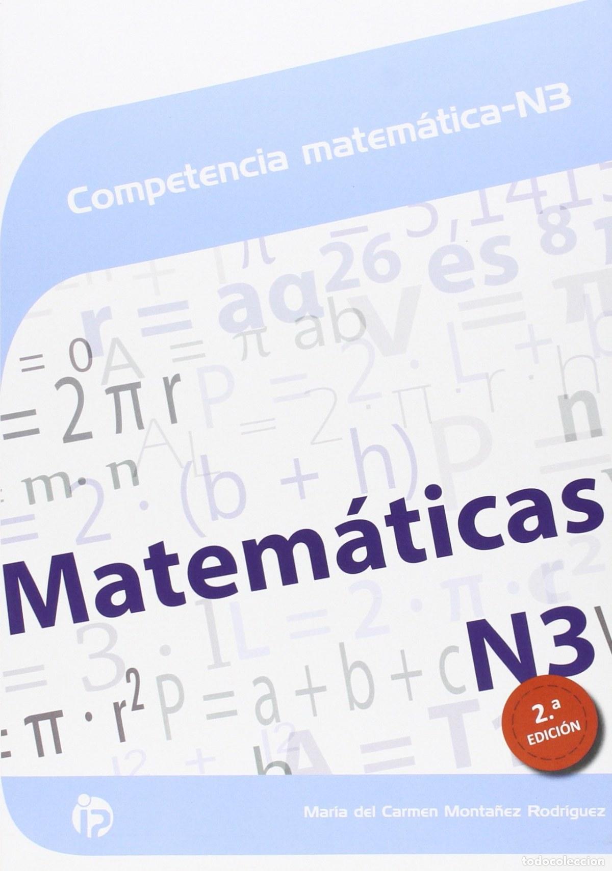 Libros: COMPETENCIAS MATEMATICAS N&ordm;3 - Monta&ntilde;ez Rodriguez, Maria Del Carmen
