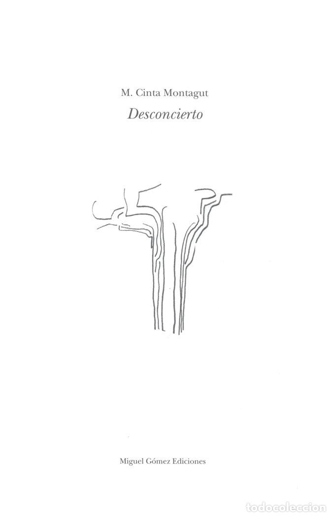 books: DESCONCIERTO - MONTAGUT, M.C.
