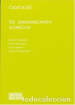 books: CARTA(S). UN PENSAMIENTO SISMICO - QUIJANO, ANIBAL