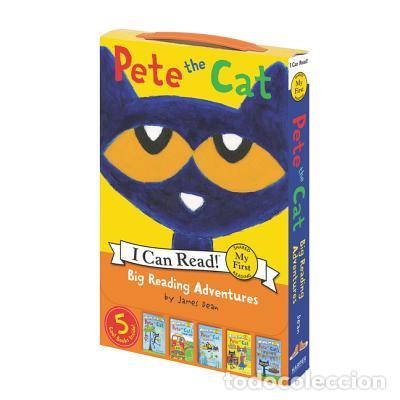 Libros: PETE THE CAT BIG READING ADVENTURES: 5 FAR-OUT BOOKS IN 1 BOX! - JAMES DEAN
