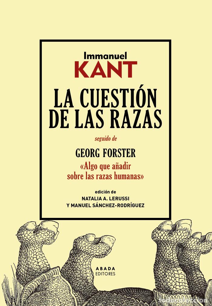 Livros: CUESTION DE LAS RAZAS,LA - KANT, IMMANUEL