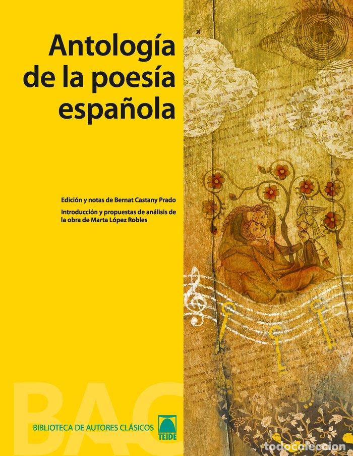 Livros: ANTOLOGIA DE LA POESIA ESPA&Ntilde;OLA 1 BIB.AUTORES CLASICOS - ANDREU, BLANCA