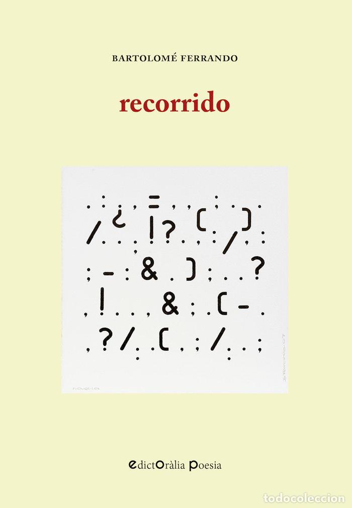 Libros: RECORRIDO - FERRANDO COLOM, BARTOLOME