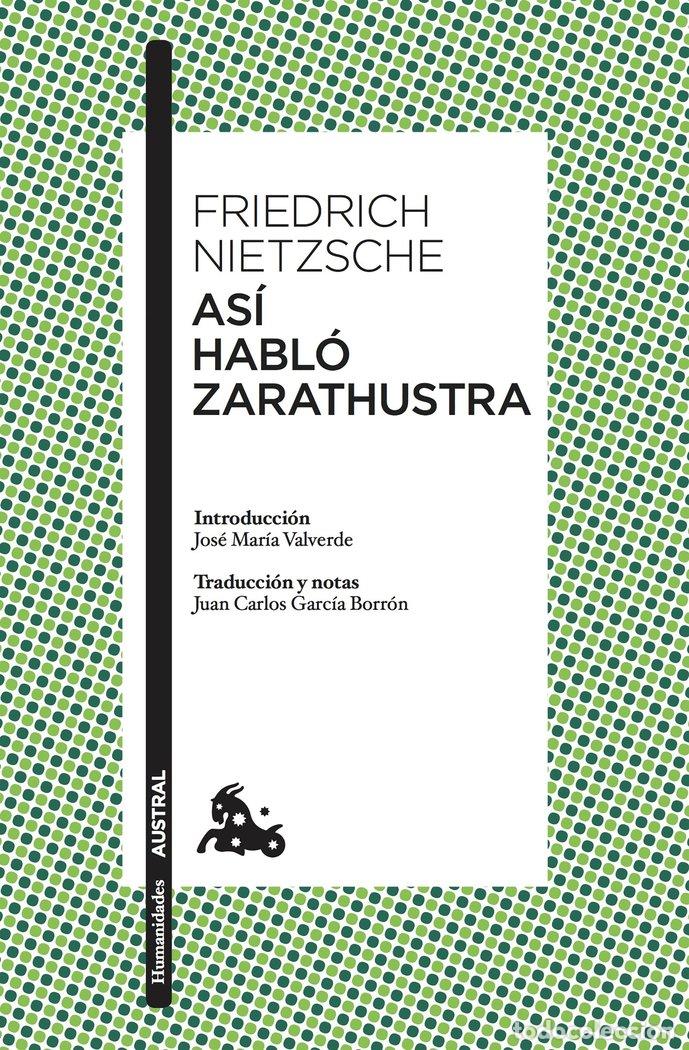 Libros: ASI HABLO ZARATHUSTRA - NIETZSCHE, FRIEDRICH