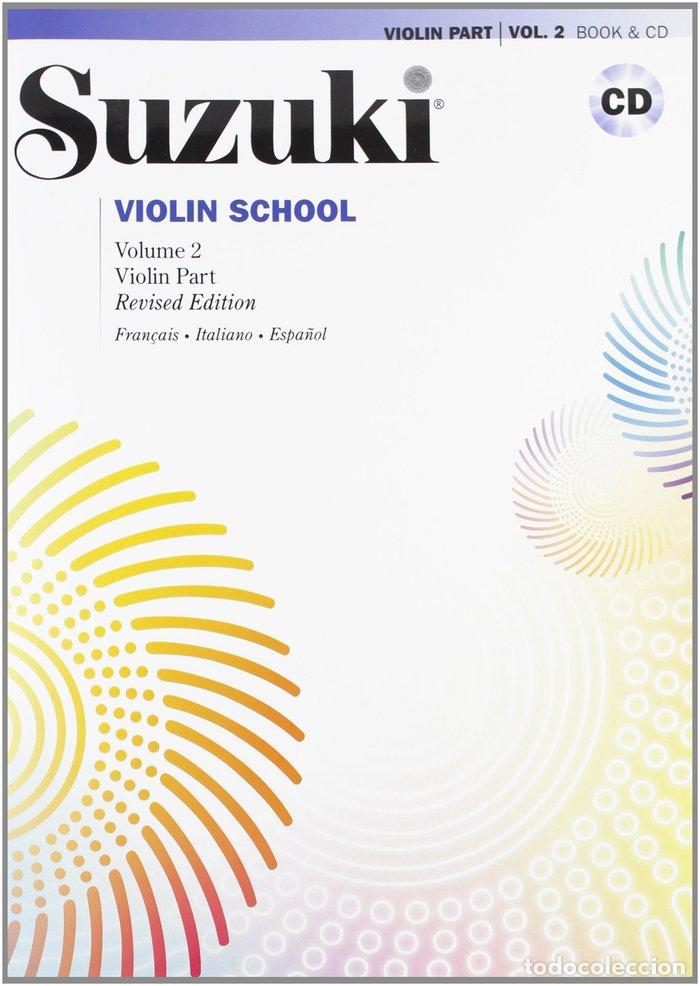 Libros: SUZUKI VIOLIN SCHOOL + CD VOLUMEN 2 - AA.VV