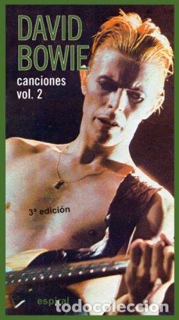 Libros: CANCIONES II DE DAVID BOWIE - BOWIE, DAVID