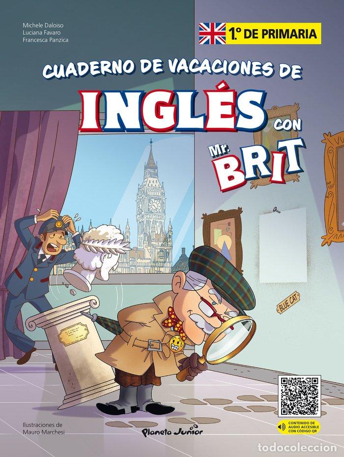 Libros: MR BRIT CUADERNO VACACIONES INGLES 1&ordm; PRIMARIA - AA.VV
