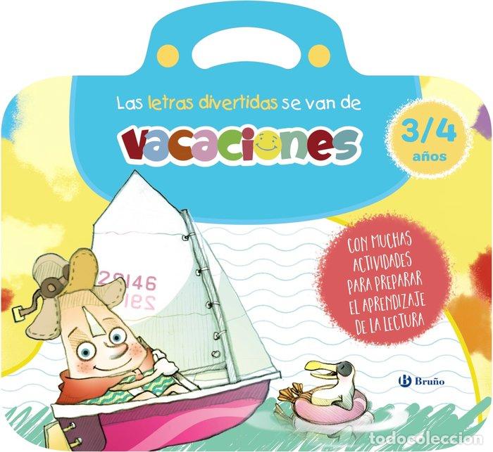 books: LAS LETRAS DIVERTIDAS SE VAN DE VACACIONES. 3-4 A&Ntilde;OS - CARRIL MARTINEZ, ISABEL