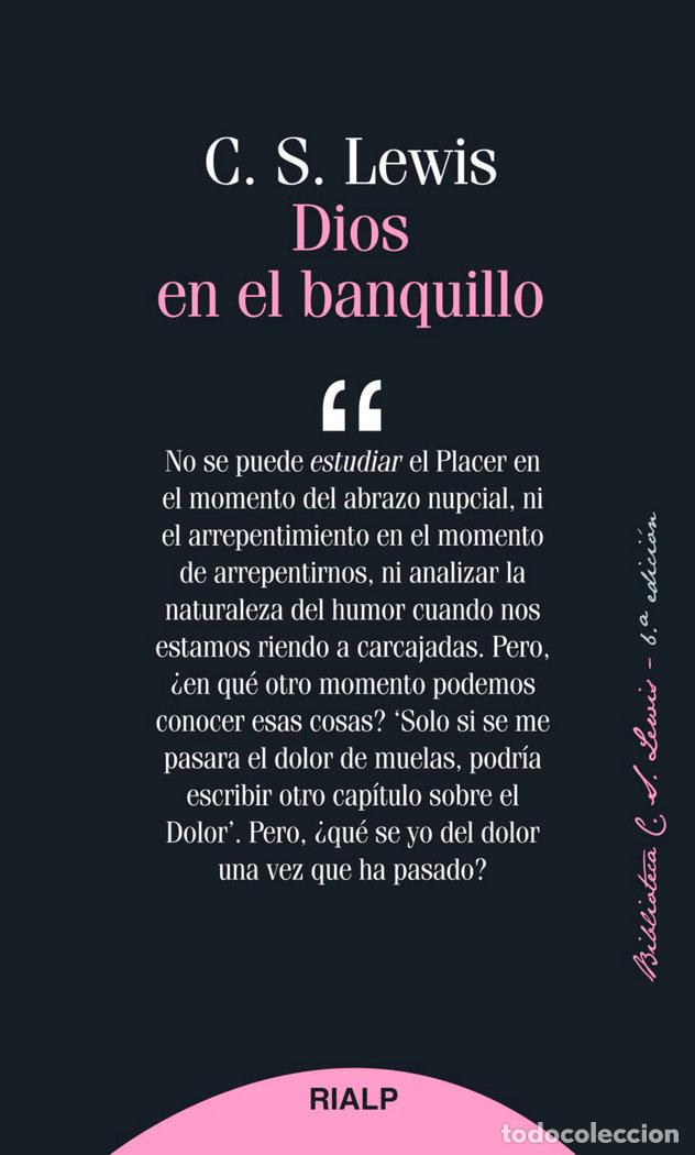 Libros: DIOS EN EL BANQUILLO - LEWIS, CLIVE STAPLES