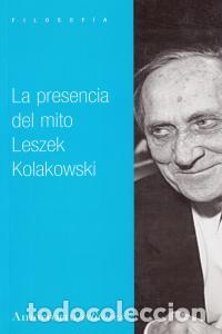 Livres: PRESENCIA DEL MITO,LA - KOLAKOWSKI, LESZEK