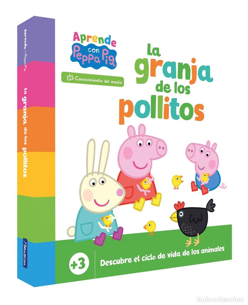 Libros: PEPPA PIG. LIBRO DE CART&Oacute;N - LA GRANJA DE LOS POLLITOS - Hasbro