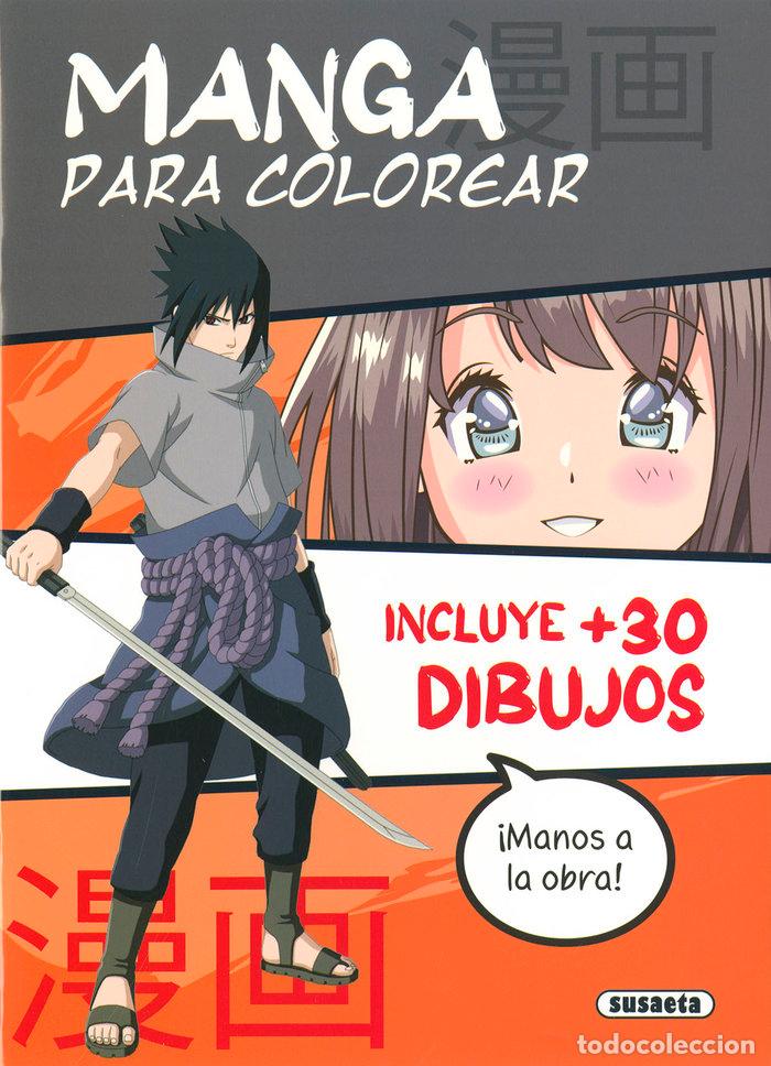 Libros: MANGA PARA COLOREAR - SUSAETA, EQUIPO