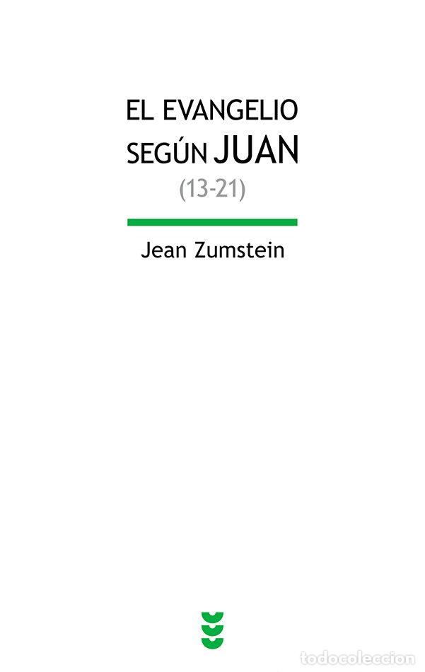 B&uuml;cher: EVANGELIO DE JUAN (13-21),EL - ZUMSTEIN, JEAN
