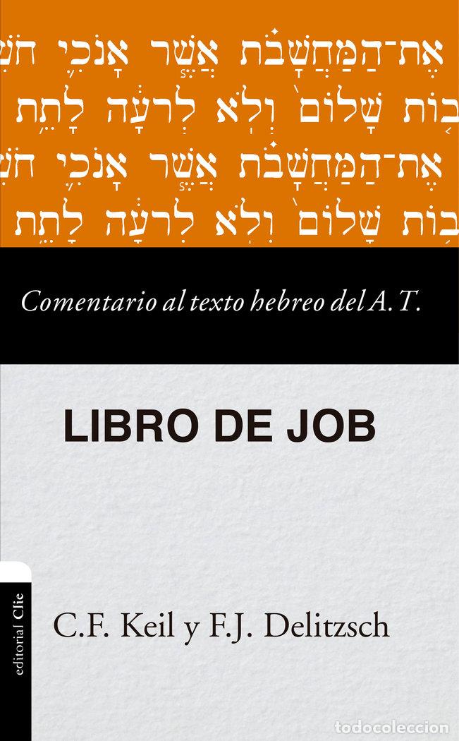 Livros: COMENTARIO AL TEXTO HEBREO DEL ANTIGUO TESTAMENTO JOB - DELITZSCH, FRANZ JULIUS