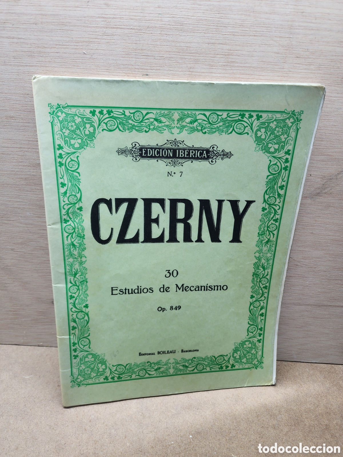 Livros: PARTITURA EDICION IBERICA CZERNY 30 ESTUDIOS DE MECANISMO