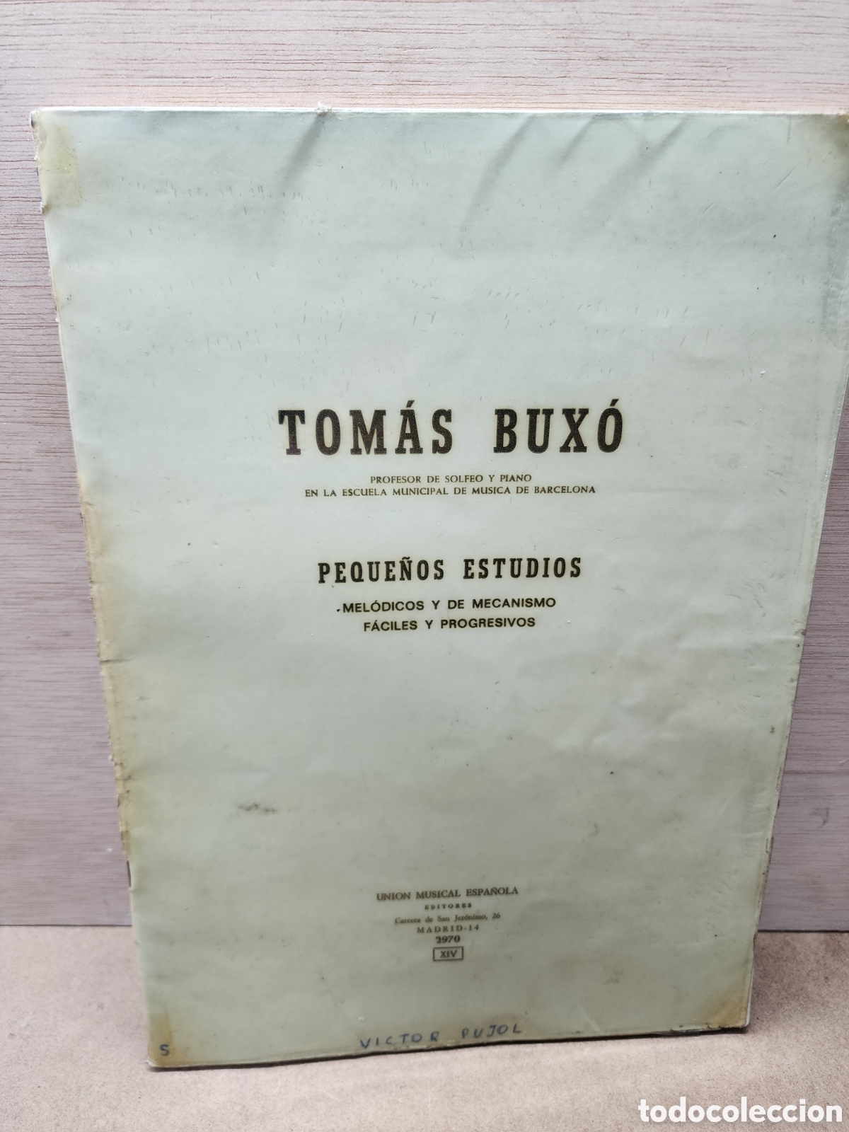 books: Libro tomas buxo peque&ntilde;os estudios