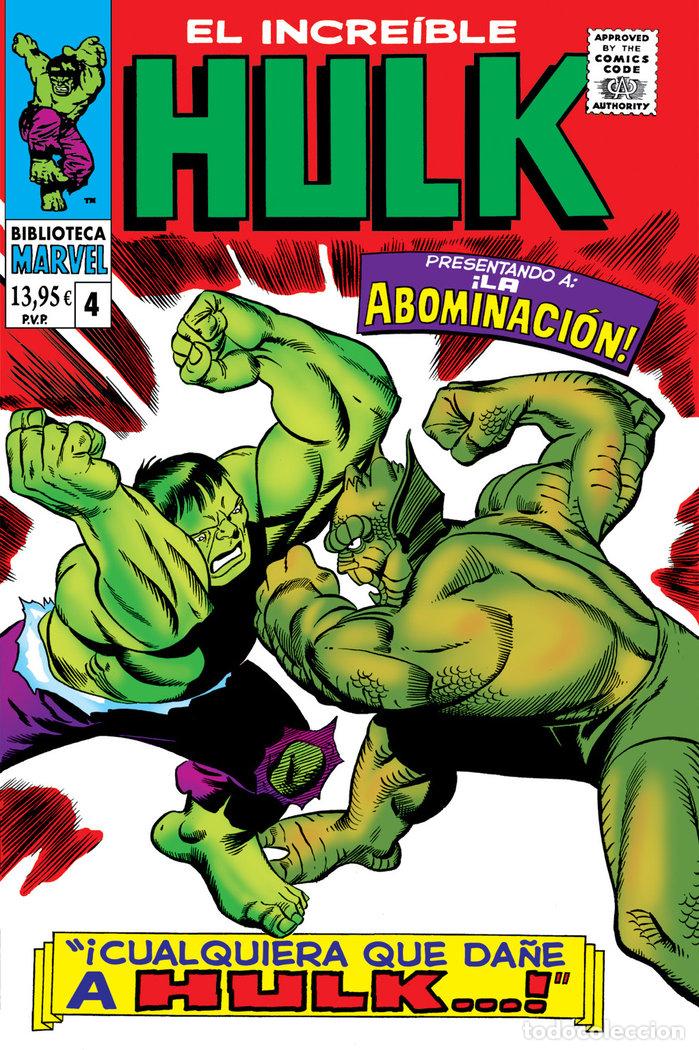 B&uuml;cher: EL INCREIBLE HULK 4 1966 1967 - JACK KIRBY