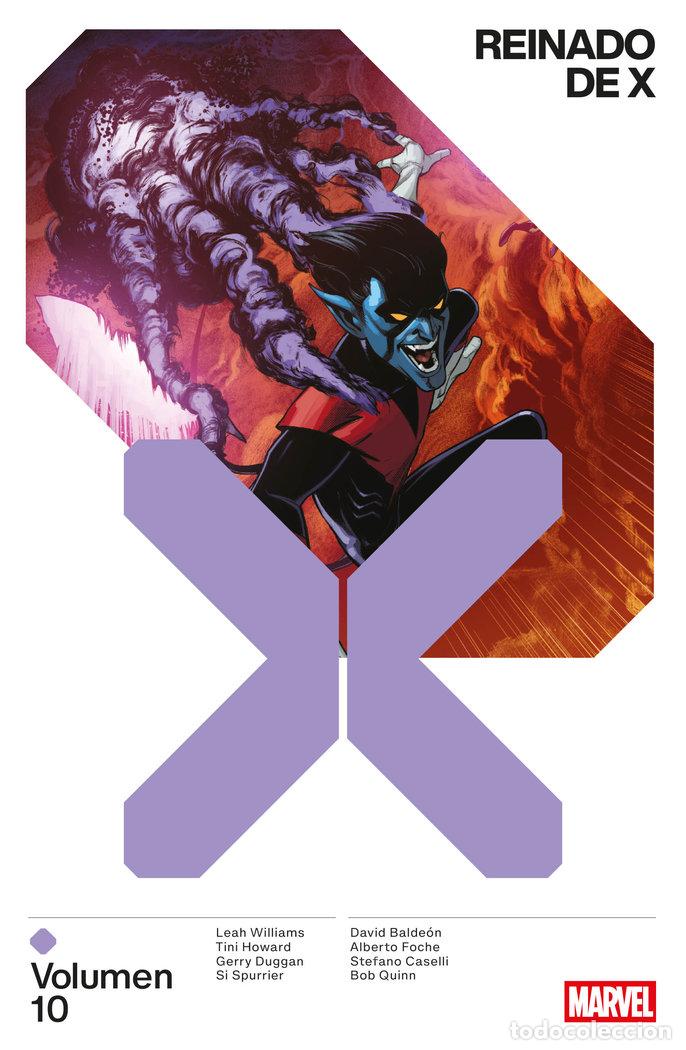 Livros: REINADO DE X 10 - DAVID BALDEON, LEAH WILLIAMS, ALBERTO FO