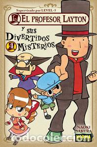 Libros: PROFESOR LAYTON Y SUS DIVERTIDOS MISTERIOS 4 - SAKURA, NAOKI