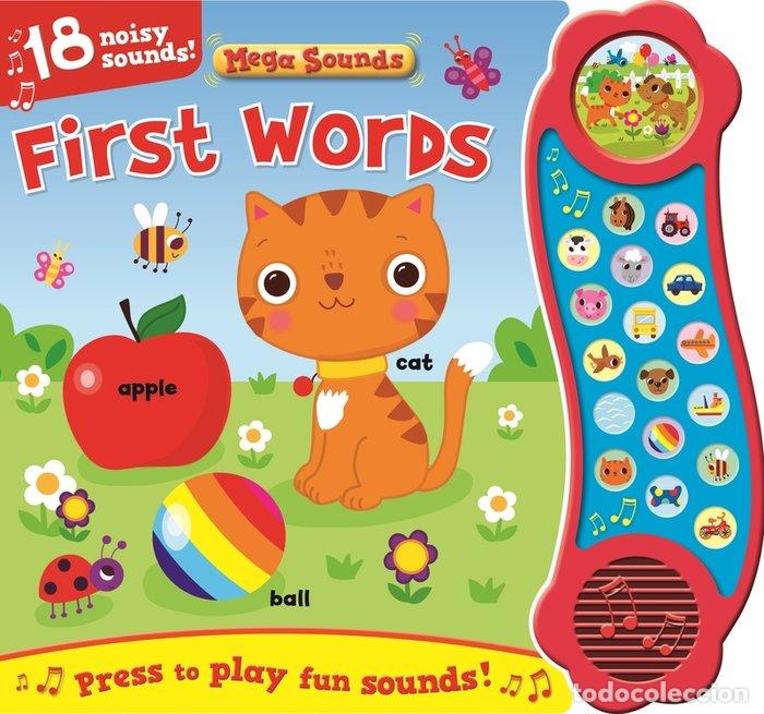 Libros: MEGA SOUNDS NOISY FIRST WORDS - AA, VV