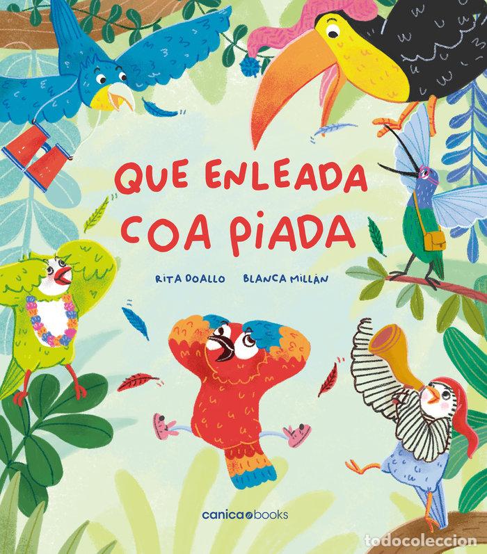 books: QUE ENLEADA COA PIADA - DOALLO, RITA