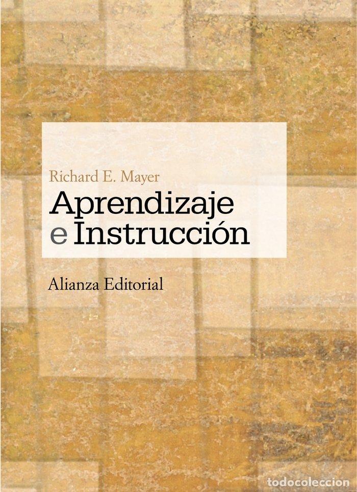 books: APRENDIZAJE E INSTRUCCION - MAYER, RICHARD E