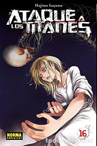 Libri: ATAQUE A LOS TITANES 16 - ISAYAMA, HAJIME