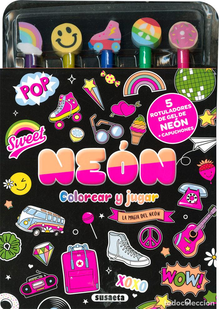 Libros: NEON COLOREAR Y JUGAR - EDICIONES, SUSAETA