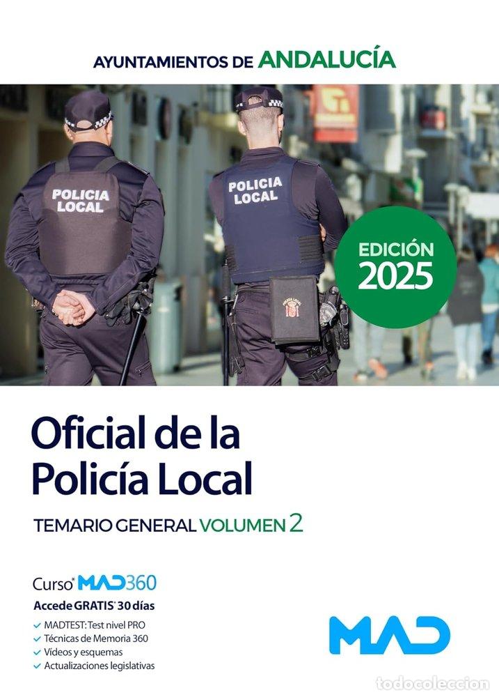 B&uuml;cher: OFICIAL POLICIA LOCAL ANDALUCIA TEMARIO GENERAL 2 - AA.VV