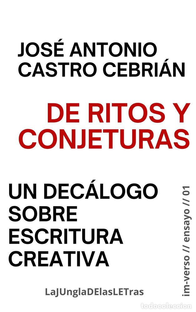 books: DE RITOS Y CONJETURAS - CASTRO CEBRIAN, JOSE ANTONIO